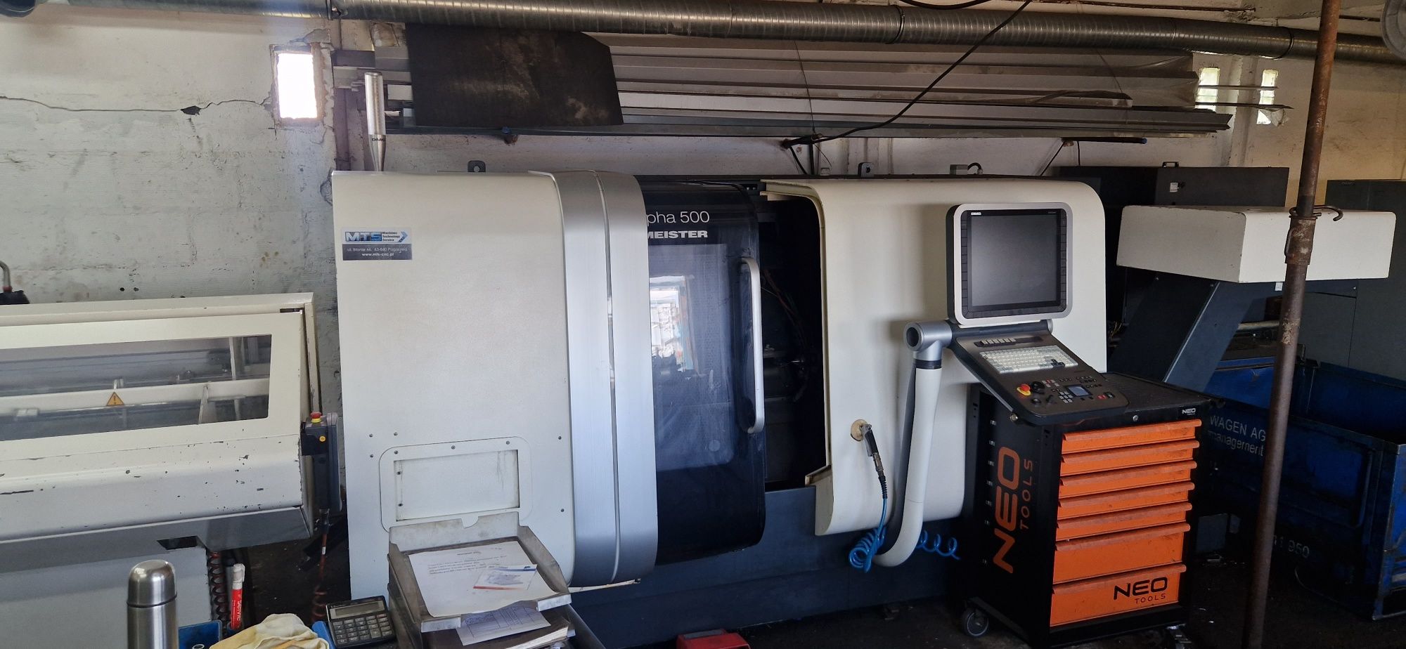 Tokarka CNC DMG MORI Alpha 500