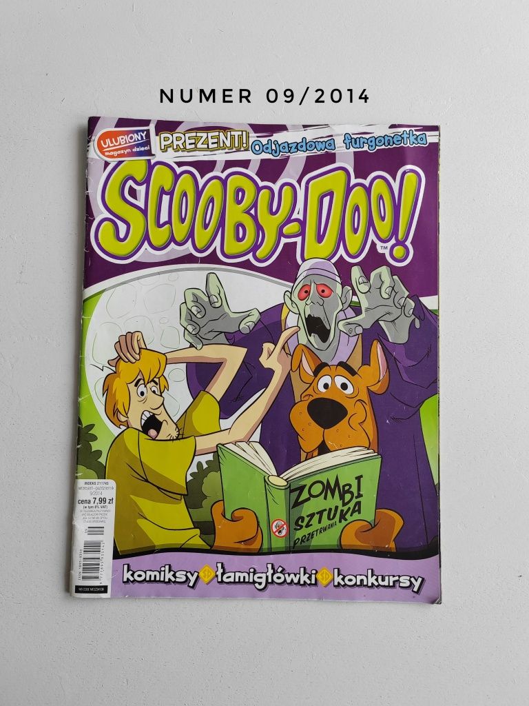 Magazyn Scooby Doo 2014 rok wrzesień i październik