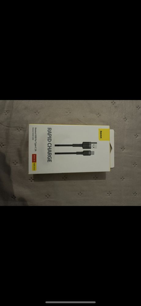 Sprzedam nowy Kabel Baseus typ C 3m, 2A