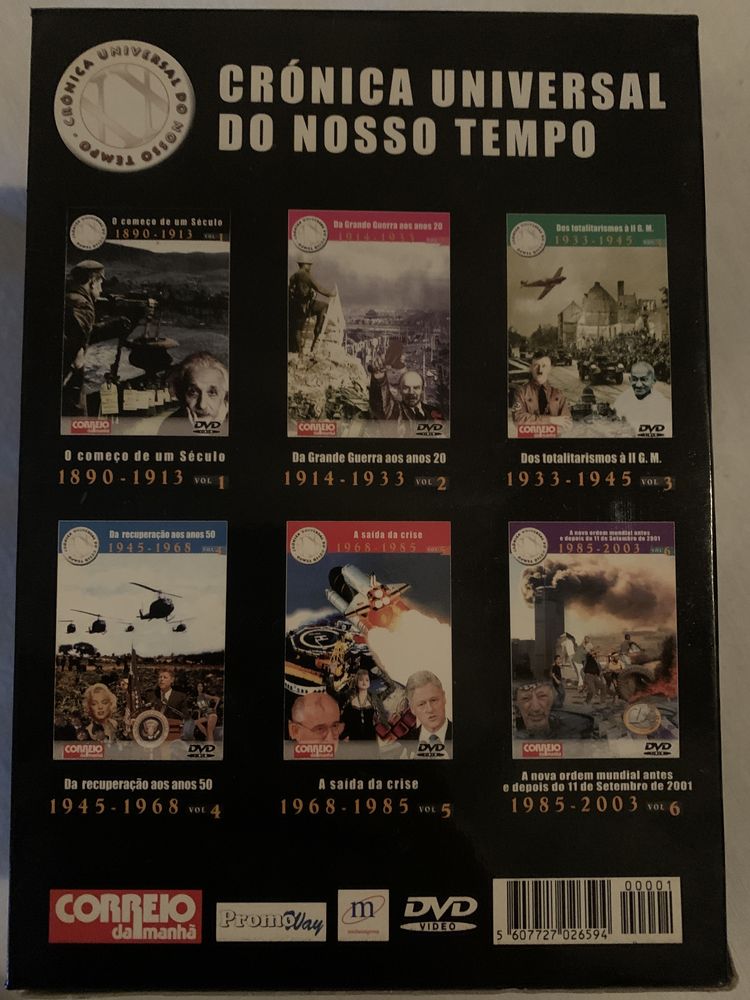 Coleção DVD’s Crónica Universal do nosso Tempo