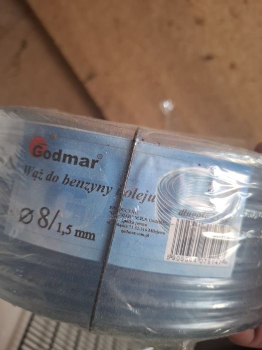 WĄŻ DO benzyny i oleju 8/1,5 MM