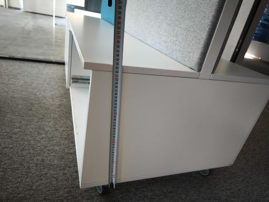 Ścianki mobilne z szufladami