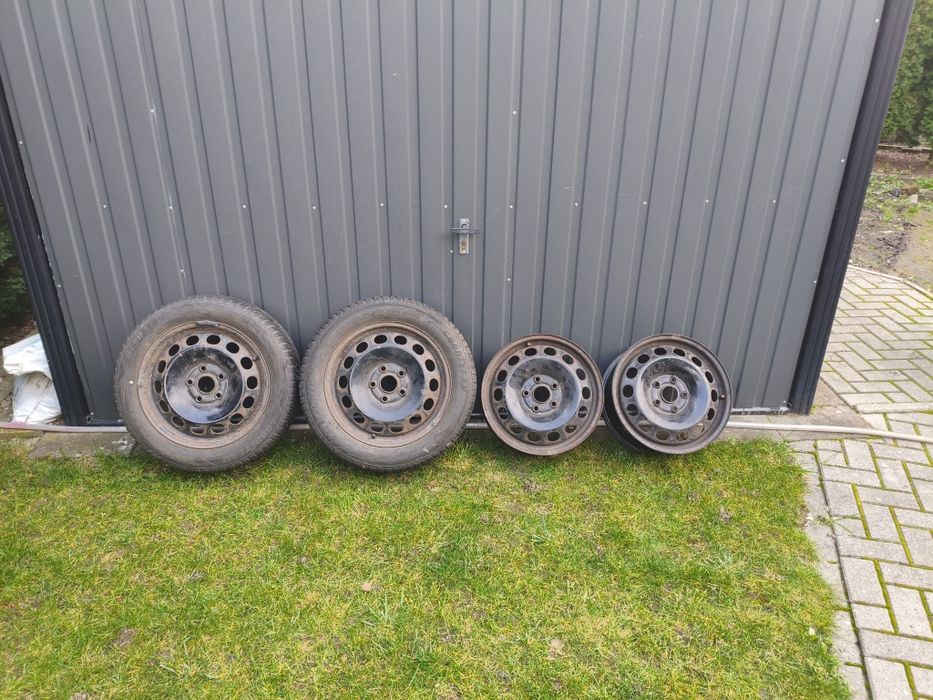 Felgi 16" 5x112 grupa VAG plus 2 opony