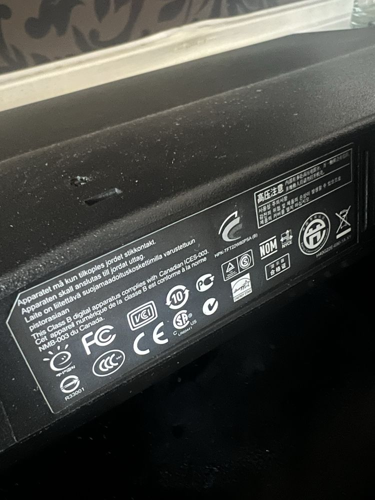 Продам монітор hp*22LED- 21,5дм