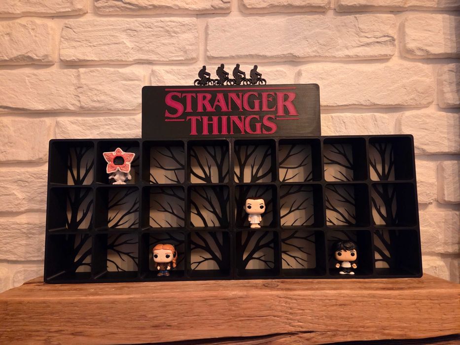 Półka na figurki Kinder Joy - Stranger Things