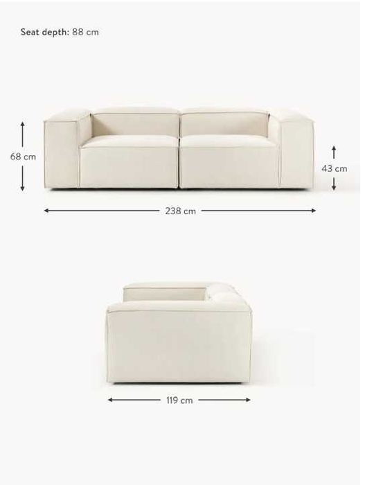 Sofa modułowa Lennon 3 Os. (Westwing)