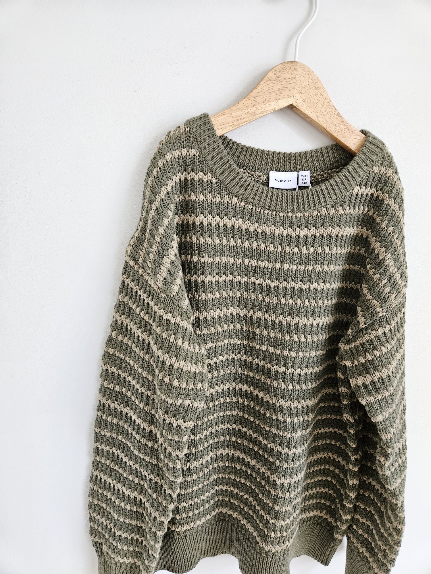 Sweter 128 name it nowy