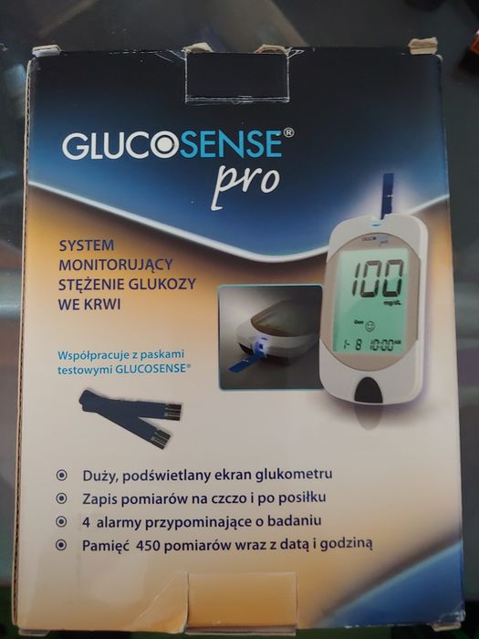 Glukometr Glucosense Pro Zestaw