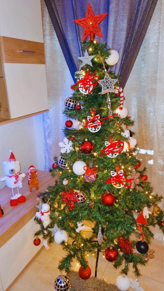 Arvore de natal 180  “espaco casa”