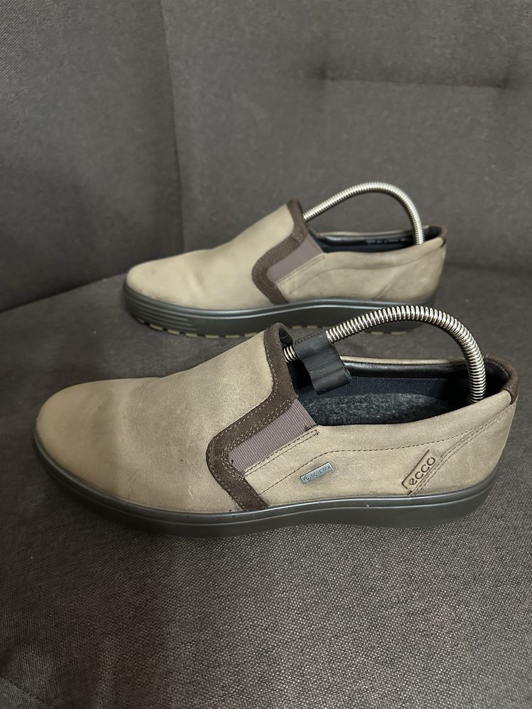 Ecco Soft 7 Tred Gore-Tex слипоны чоловiчi 42