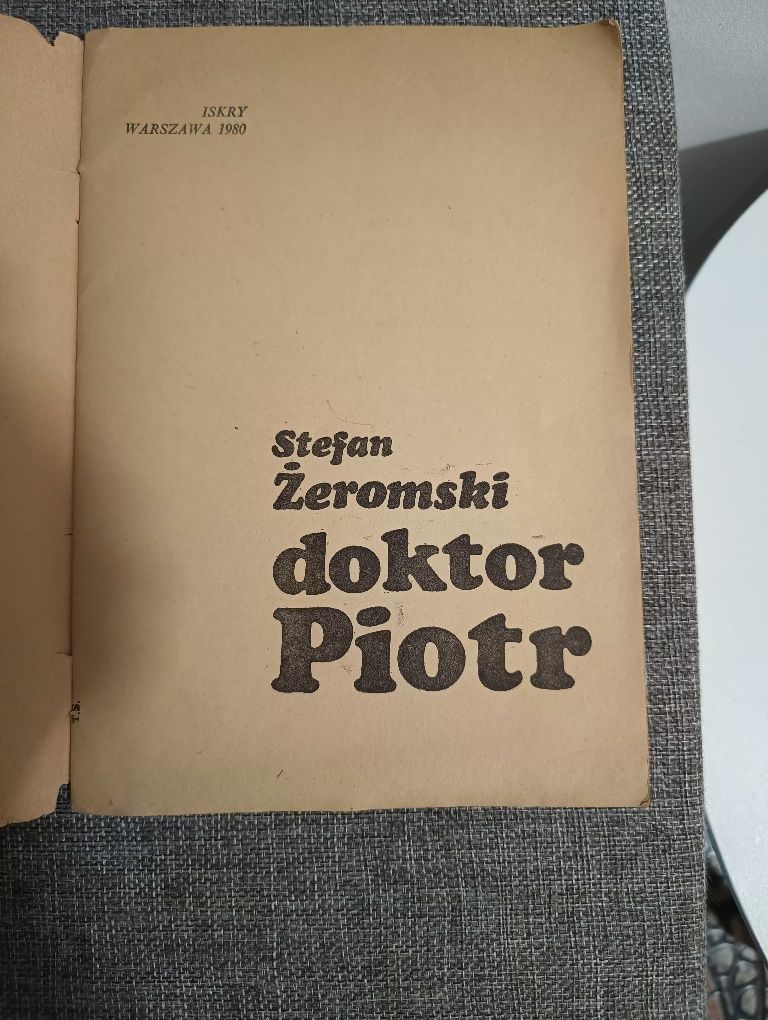 Doktor Piotr -Stefan Żeromski