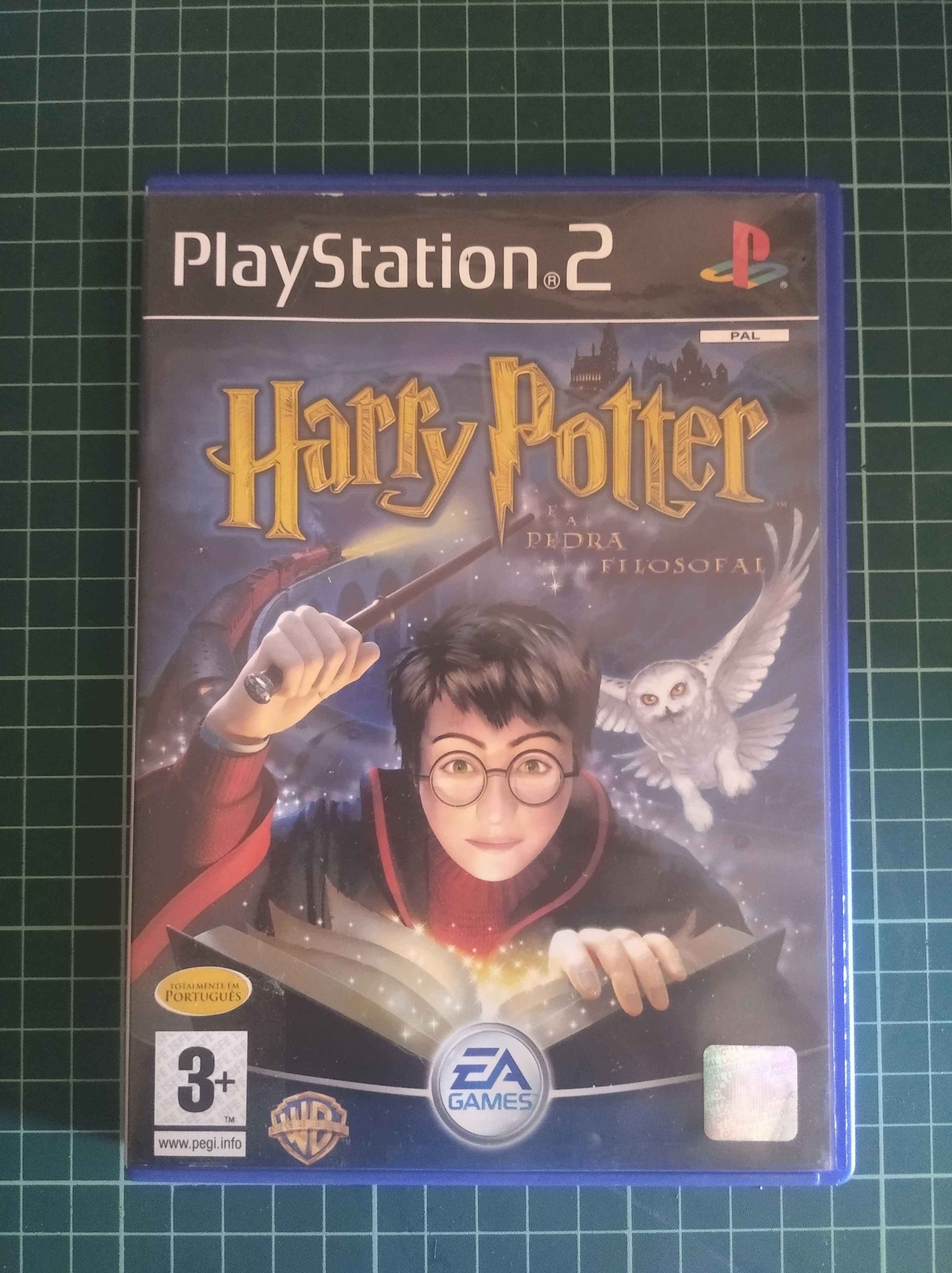 Jogo de PS2 Harry Potter And The Philosopher's Stone