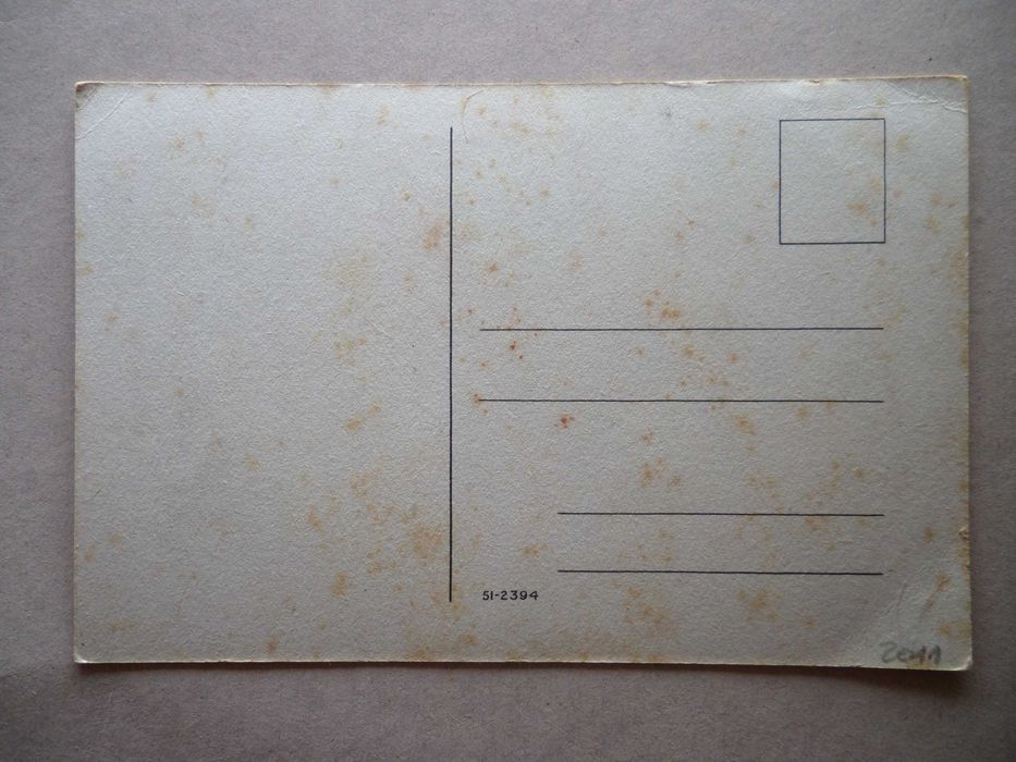 Postal antigo 'Contra Almirante Lutzow''