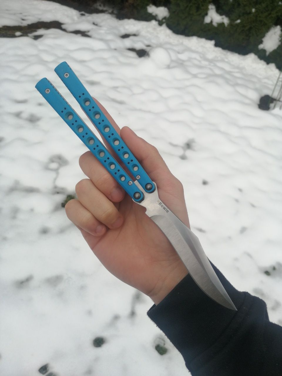 nóż motylkowy balisong JW Knives Bowie