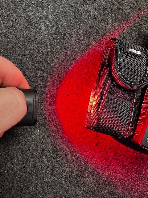 latarka walther efa2 300l , red light tactical ipx7 nowa