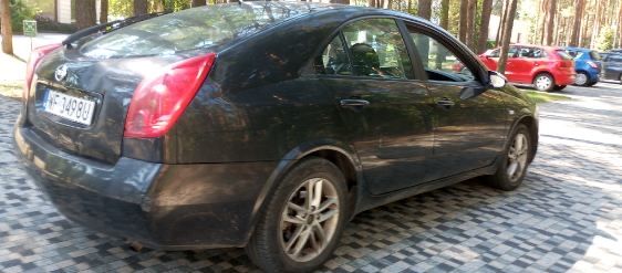 Nissan primera p12 1.8 z GAZEM butla 2030r.