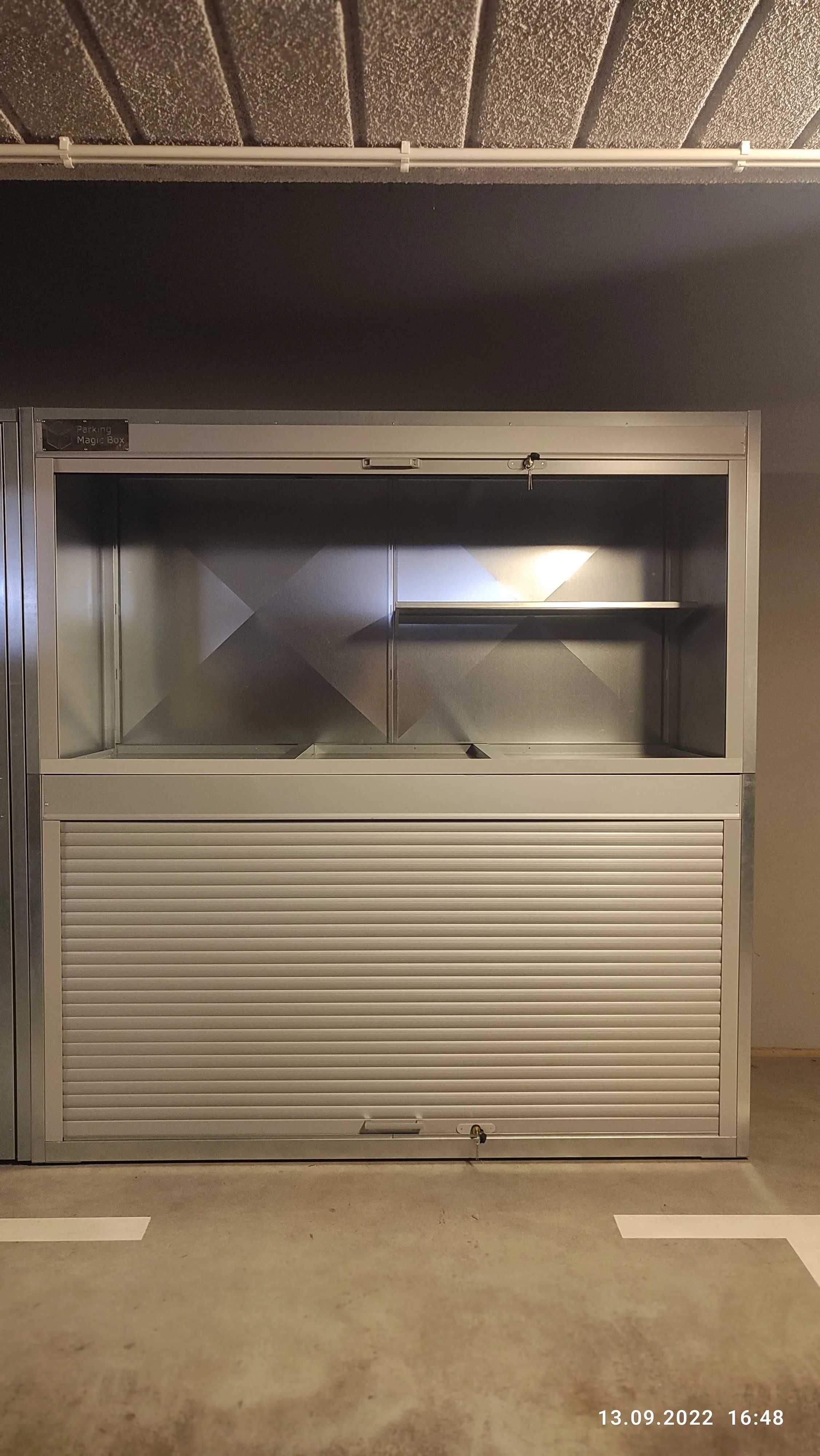 Schowek na rower, szafa rowerowa, rowerowy box