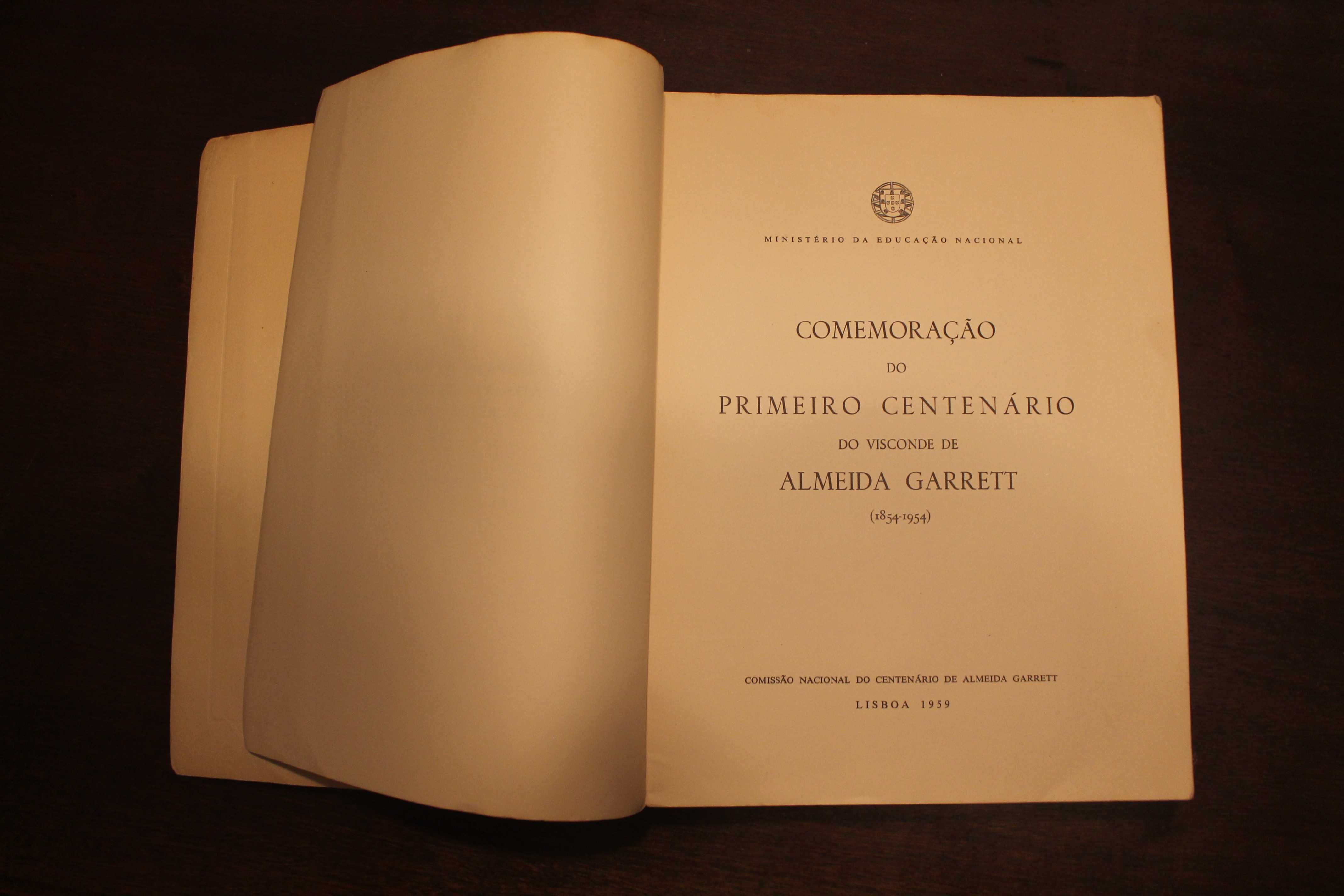 Comemoração do Primeiro Centenário do Visconde de Almeida Garret