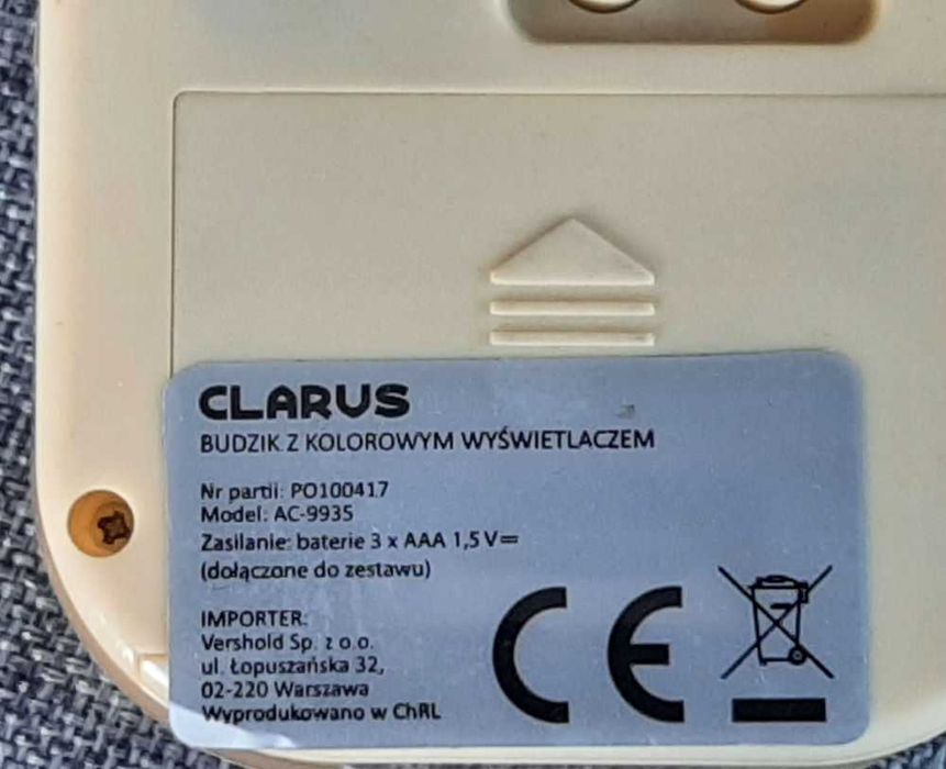 ciekawy zegar 4 w 1 - budzik - termometr - minutnik z podświetleniem