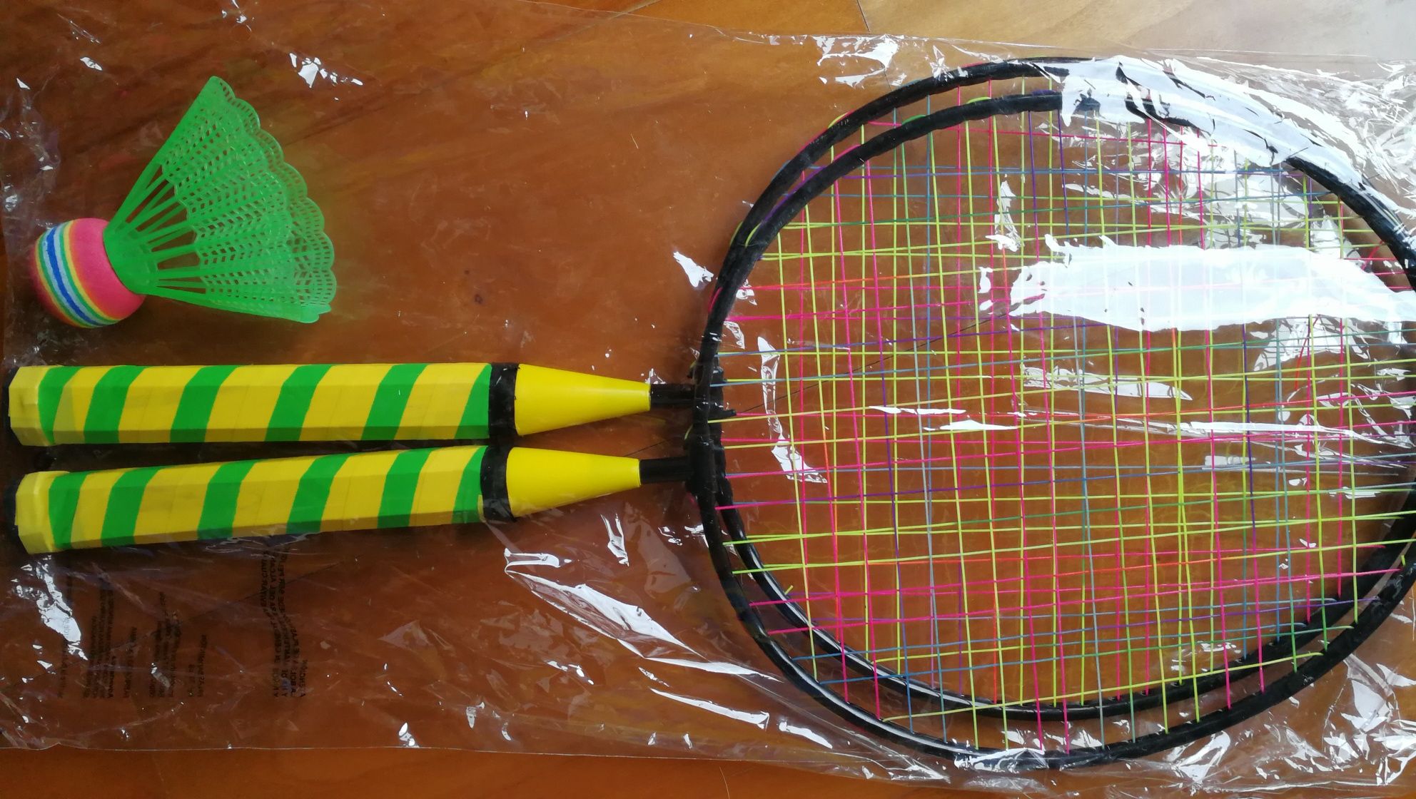 A ESTREAR Raquetes Badminton criança + 1 volante
