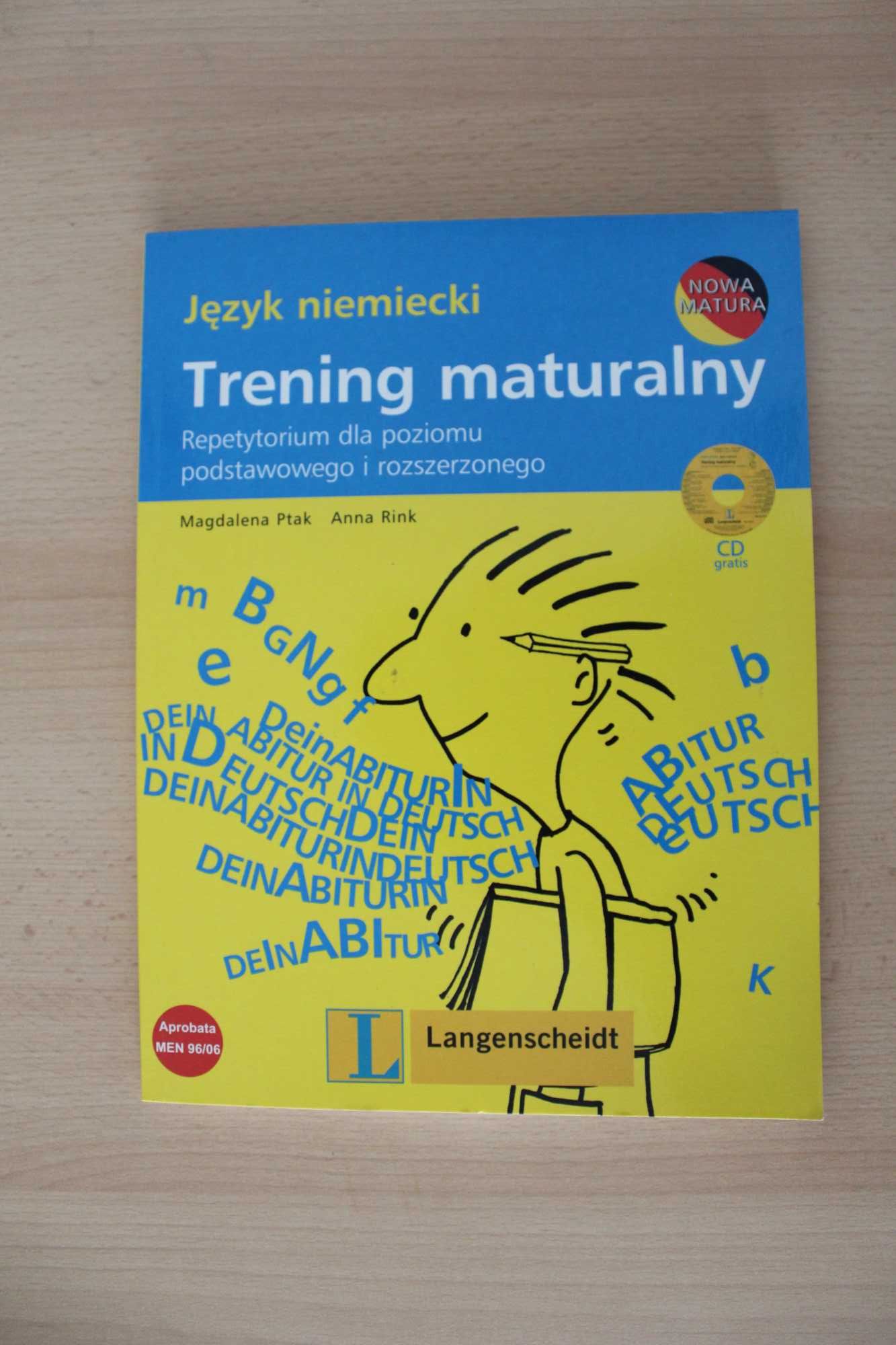 Jezyk Niemiecki Trening Maturalny repetytorium podstawowy rozszerzony