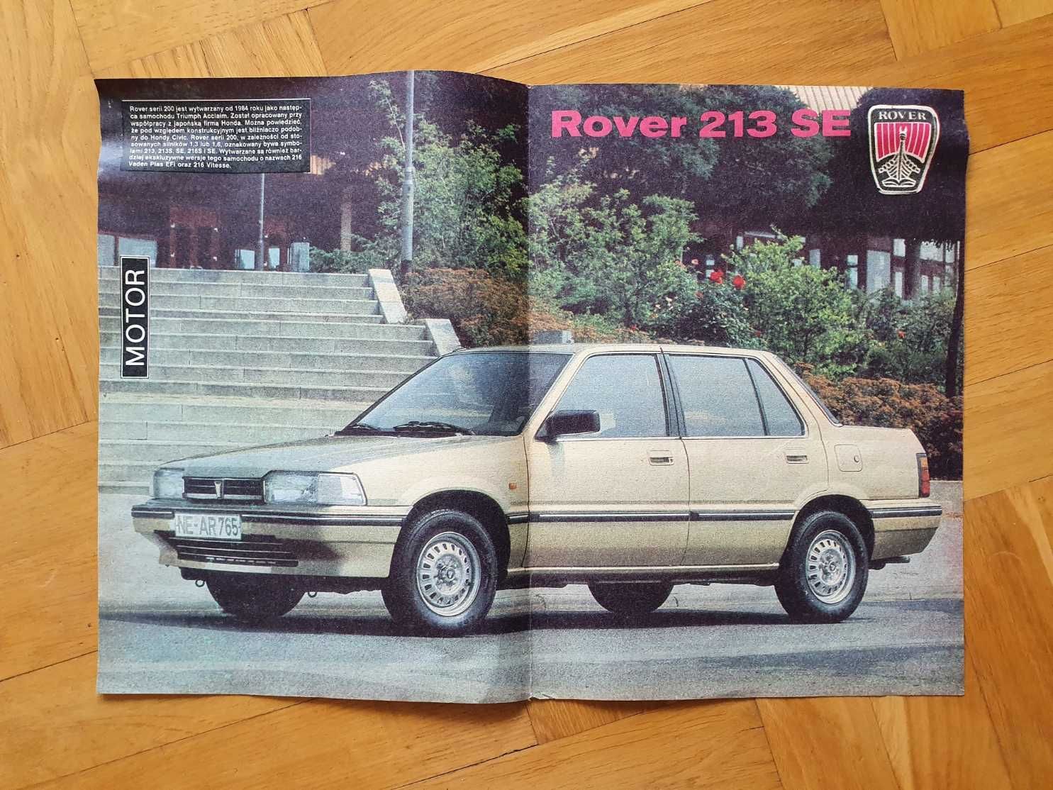 Plakat Rover 213 SE