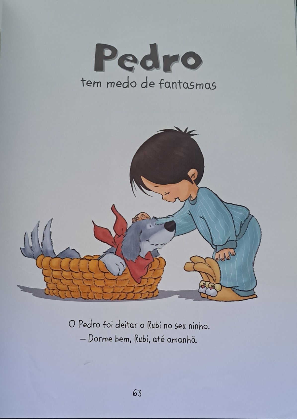 Pedro e Rubi. Livro infanto juvenil com 6 histórias