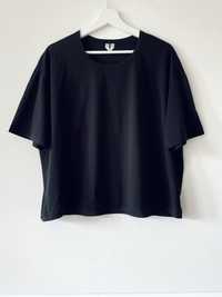 Arket Czarny t-shirt oversize