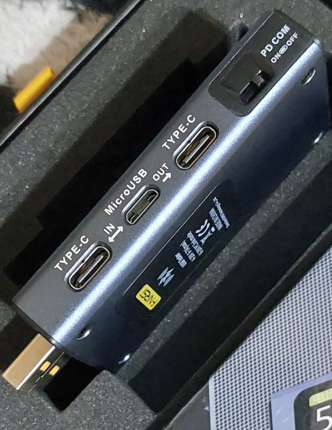(НОВЫЙ) FNIRSI FNB58 USB Tectep Bluetooth Триггер РD Осцилограф