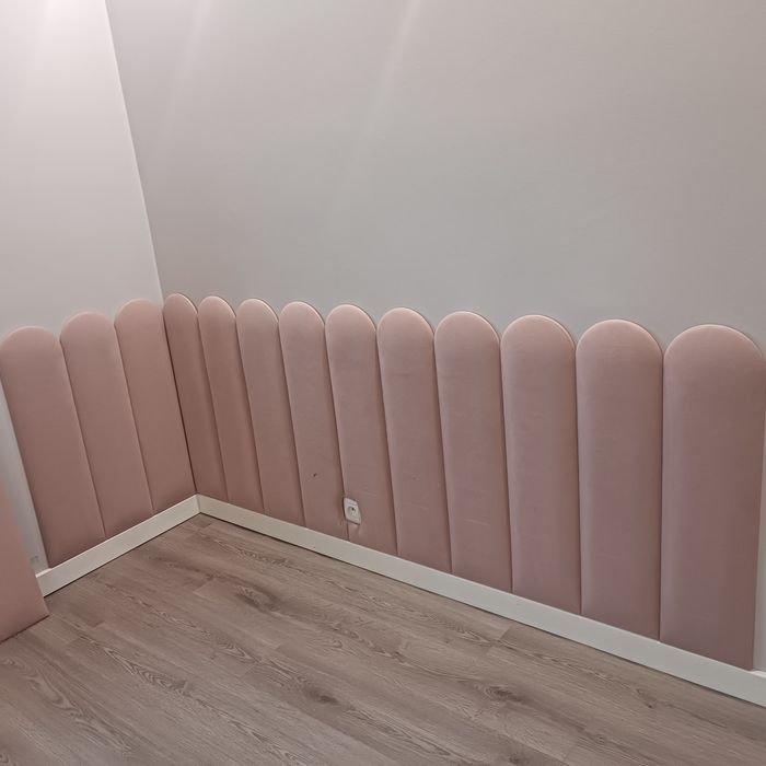 Panel tapicerowany welurowy 20 na 80 cm