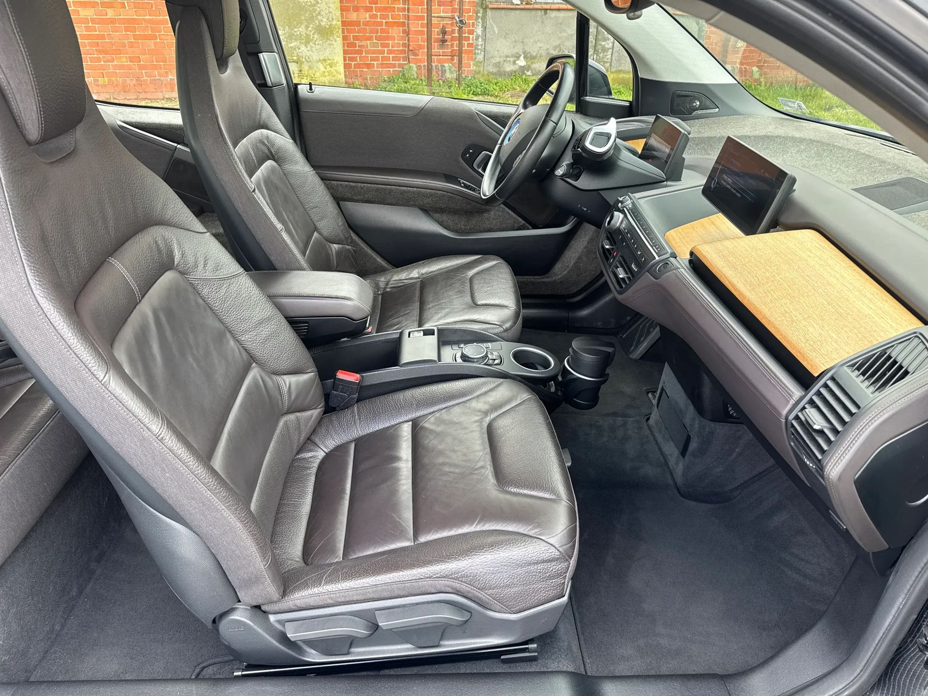 BMW i3 2015r.Benzyna Plug In / Elektyk REX Duża Navi skóra opłacony