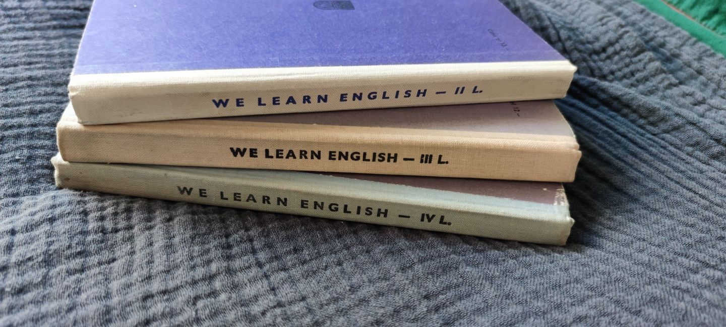 We learn english II, III i IV - podręcznik do j. angielskiego