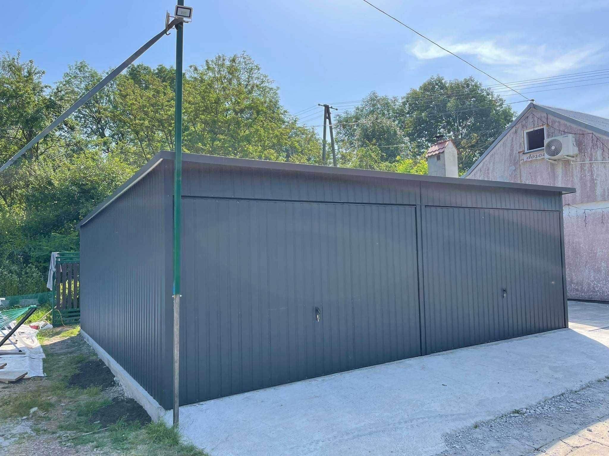 Garaż blaszany, wiata. KONSTRUKCJA W OCYNKU. Producent. CAŁA Polska