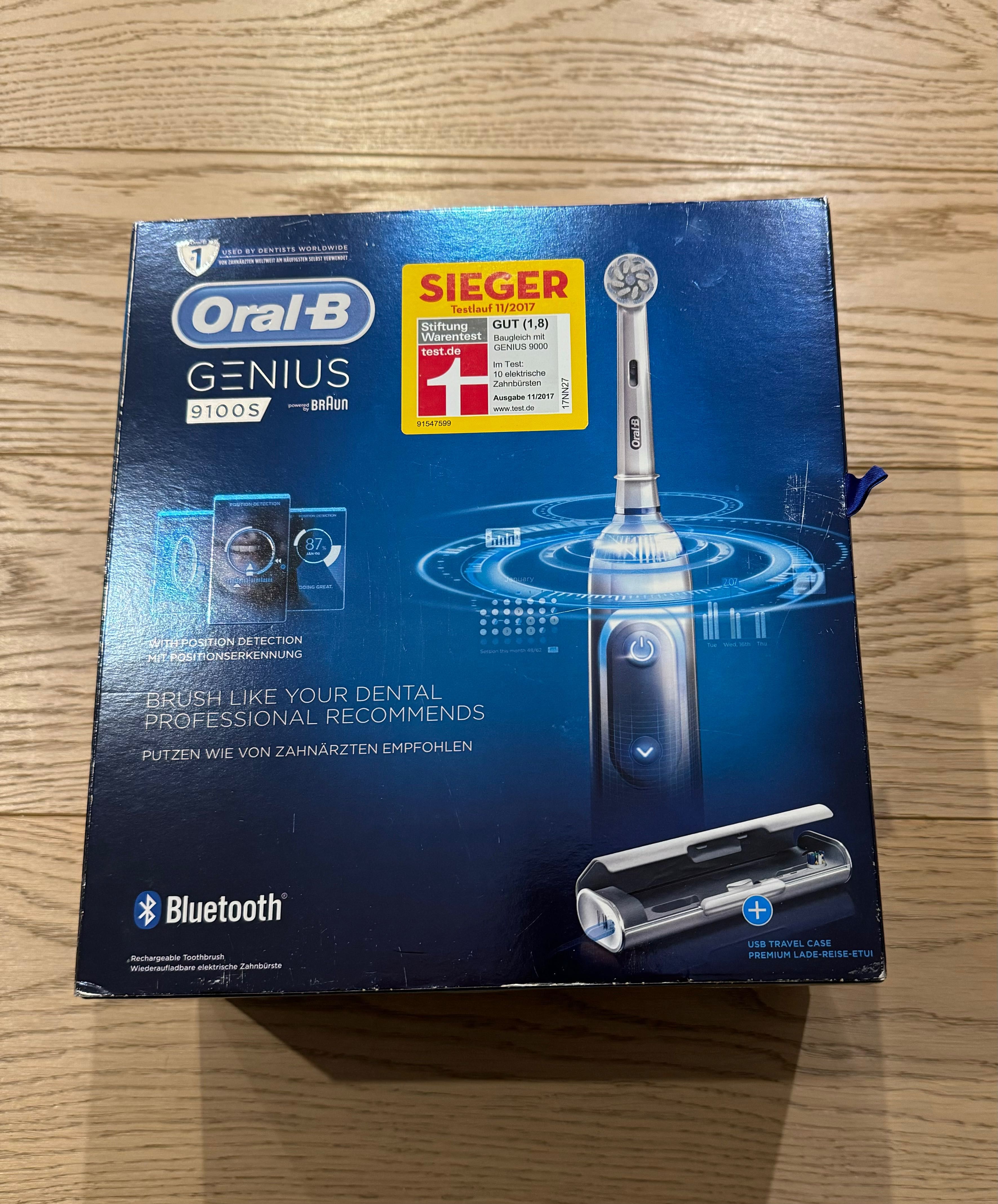 Szczoteczka elektryczną Braun Oral B Genius 9100S