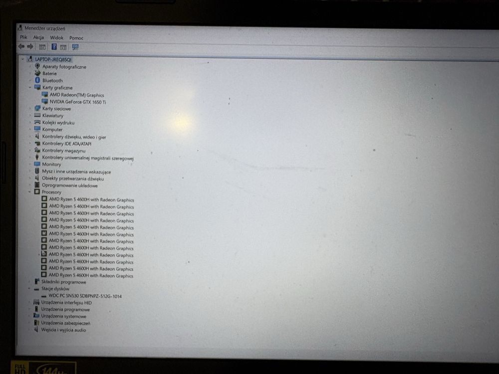 Laptop Acer nitro 5.Gamingowy