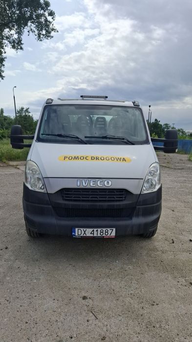 Iveco 70C17 FV 7 miejsc pomoc drogowa zamiana