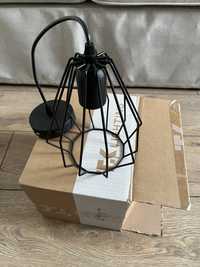 Wiszaca czarna lampa industrialna TK Lighting
