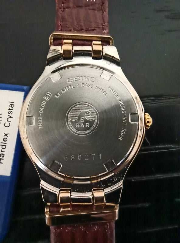 Relógio de Pulso (Seiko SQ50 SXE398P1, Novo e Original)