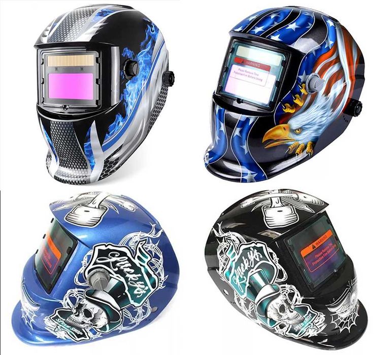 Mascara de Soldar Eletrônica, Solar com Auto Escurecimento