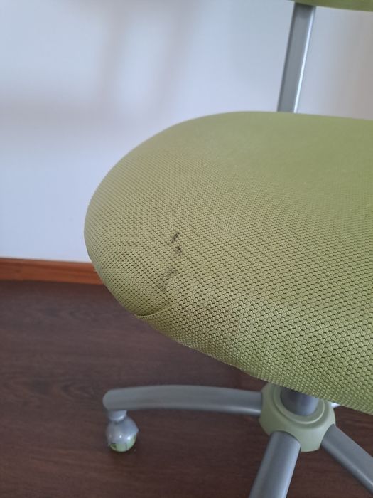 Cadeira de escritório giratória, Verde Clara