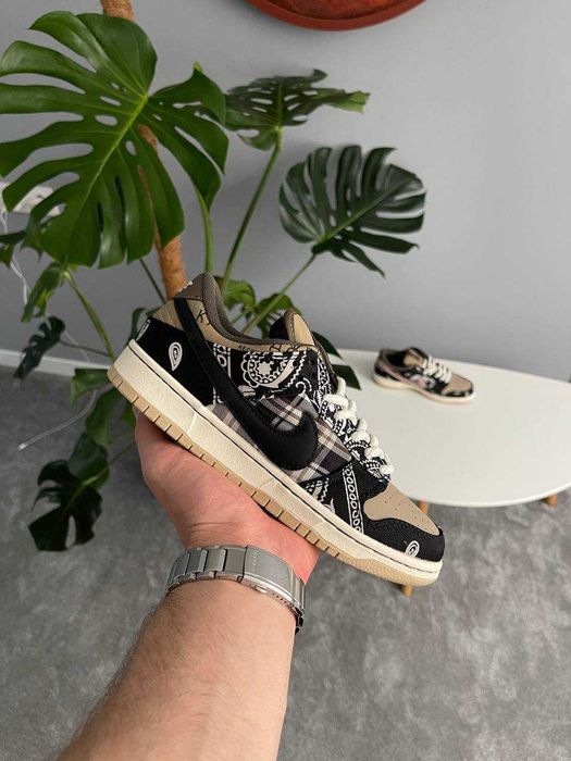 36-45 р Кросівки Nike SB Dunk Low x Travis Scott найк данк тревіс скот