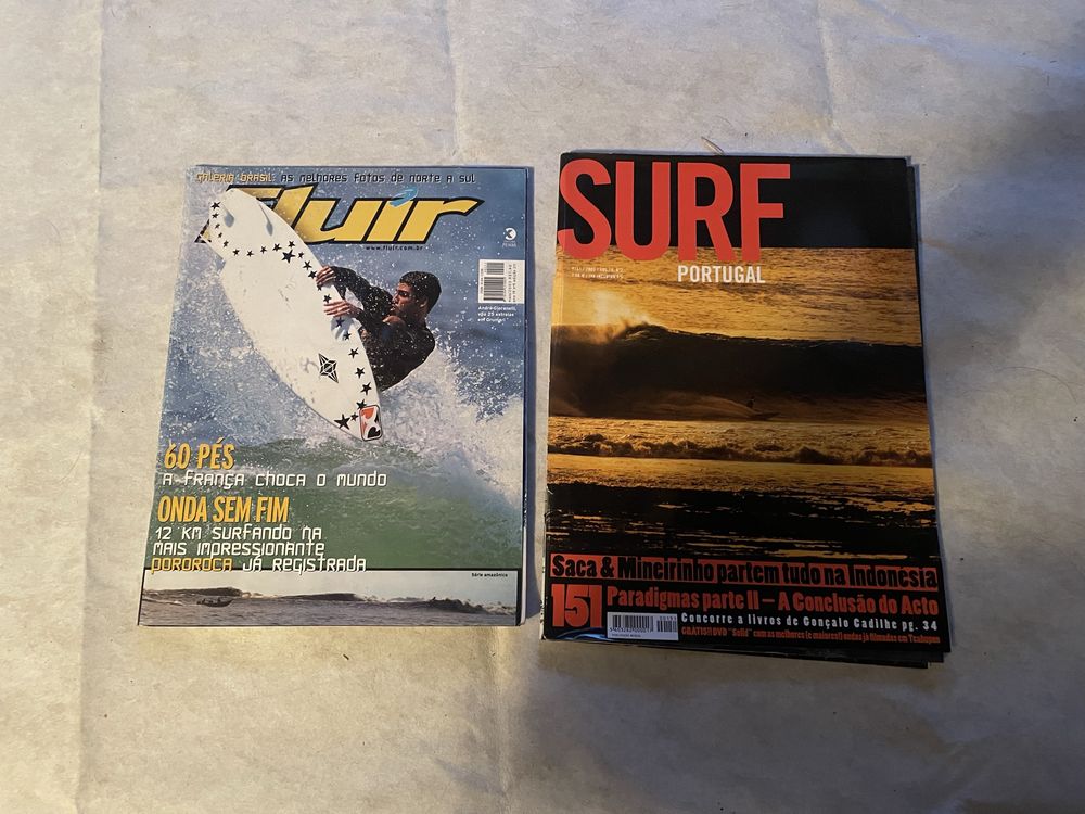 Vendo lote de revistas de Surf