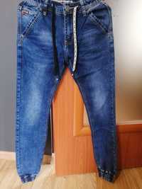 Spodnie joggery jeans nowe