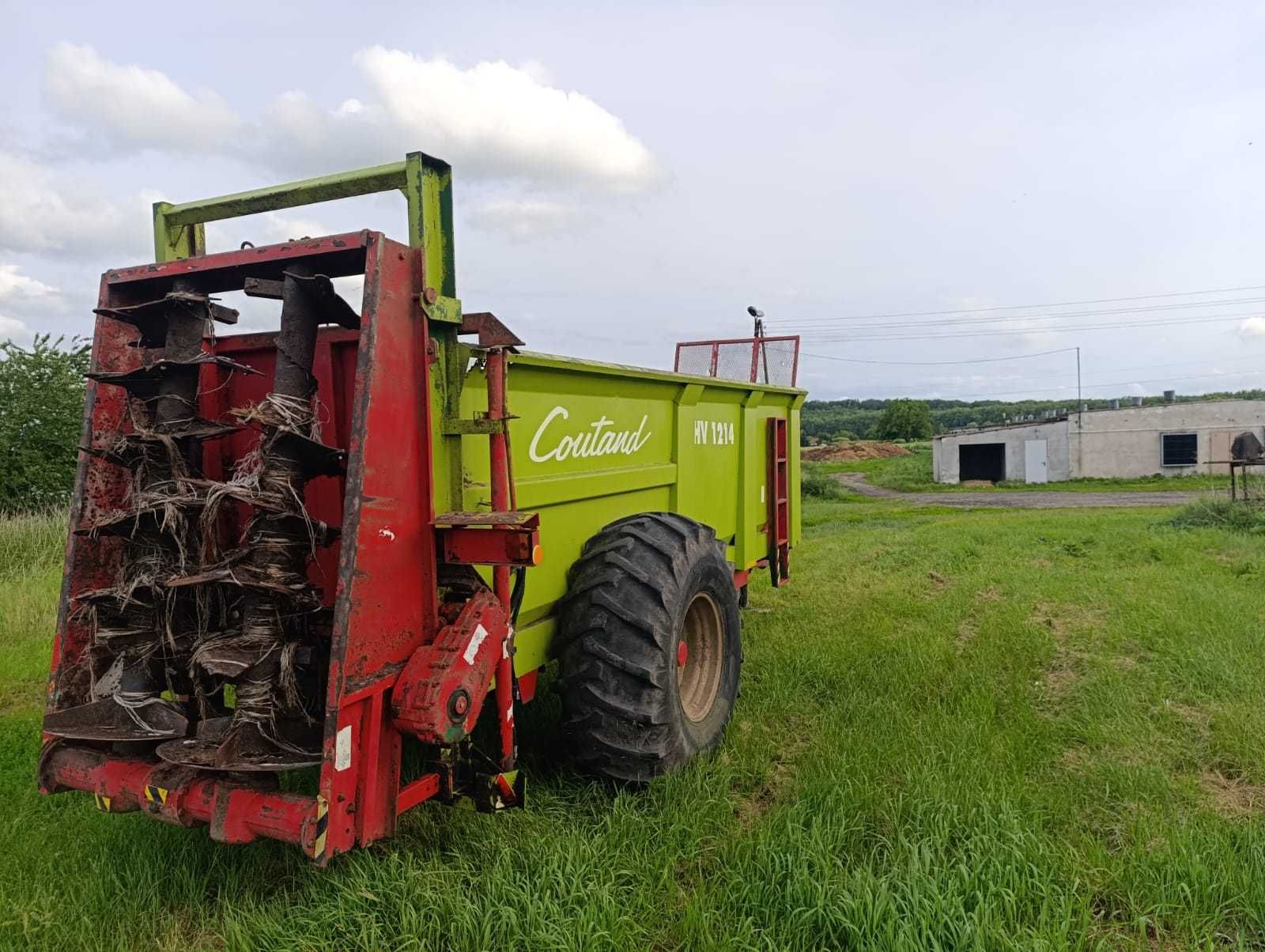Rozrzutnik do Obornika Coutand 13 ton