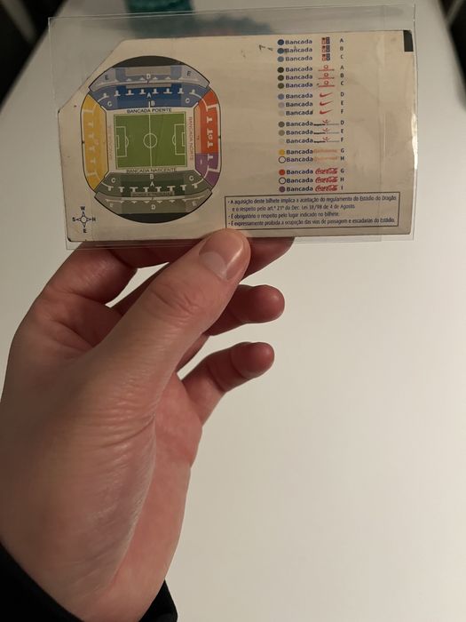 Bilhete Estreia Messi