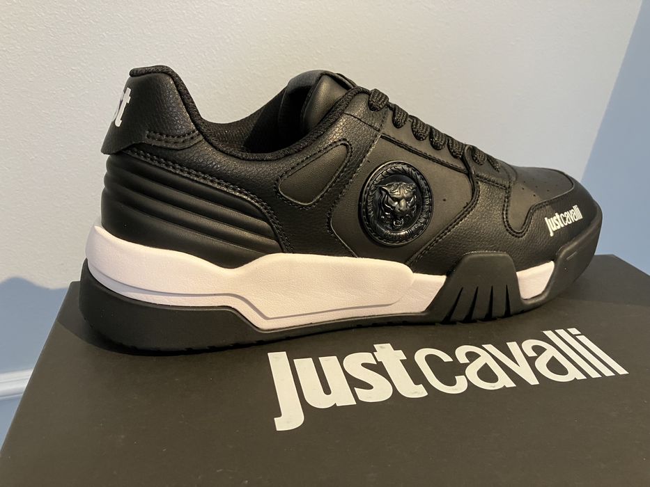 Just Cavalli luksusowe włoskie buty z tygrysem Nowe