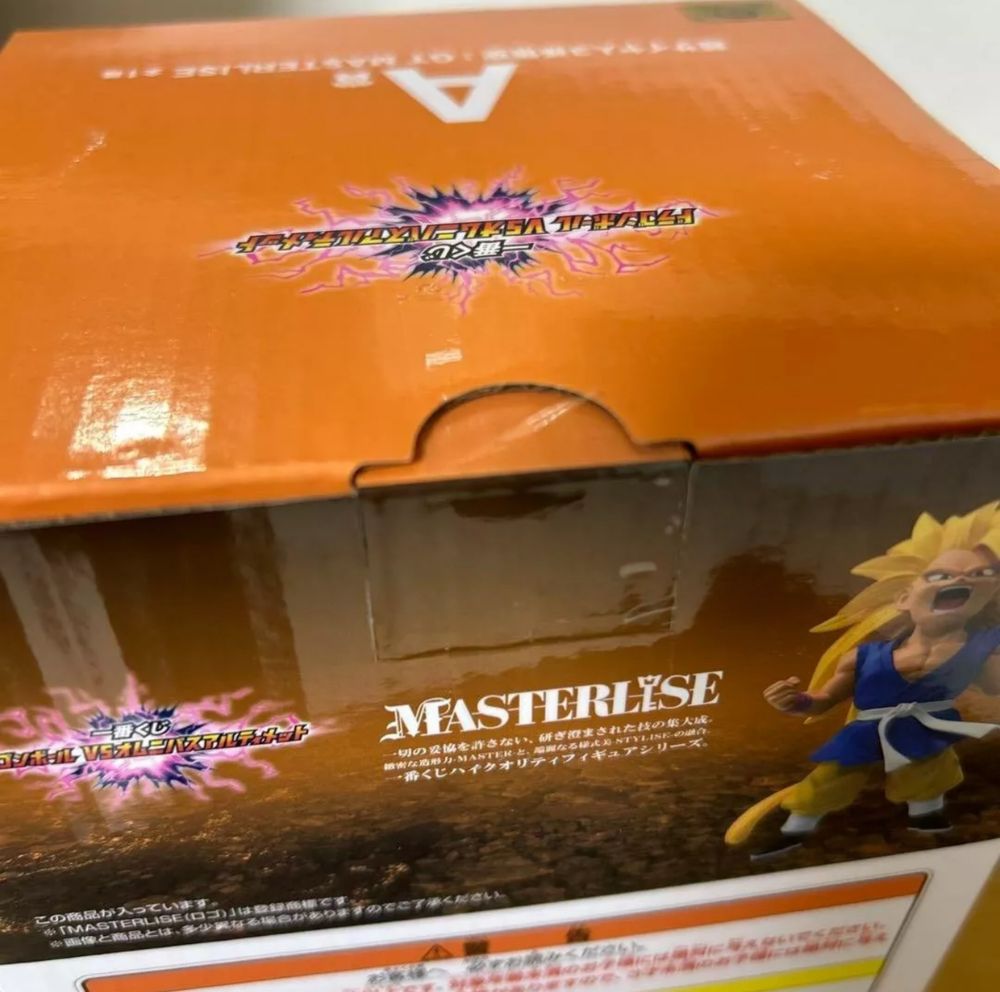 Dragon Ball GT Masterlise Ichiban Kuji Super Sayan 3 Goku Figura