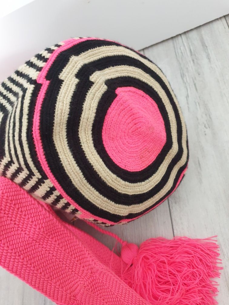 Torebka torba worek boho kolumbijska vintage nowa
