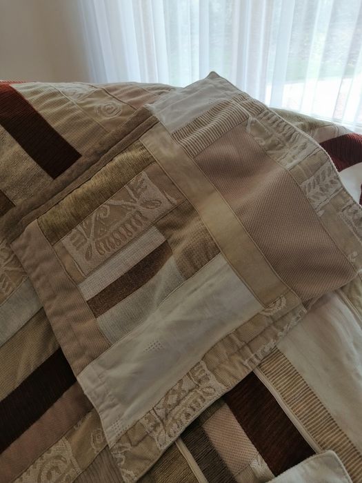 Narzuta patchwork na łóżko