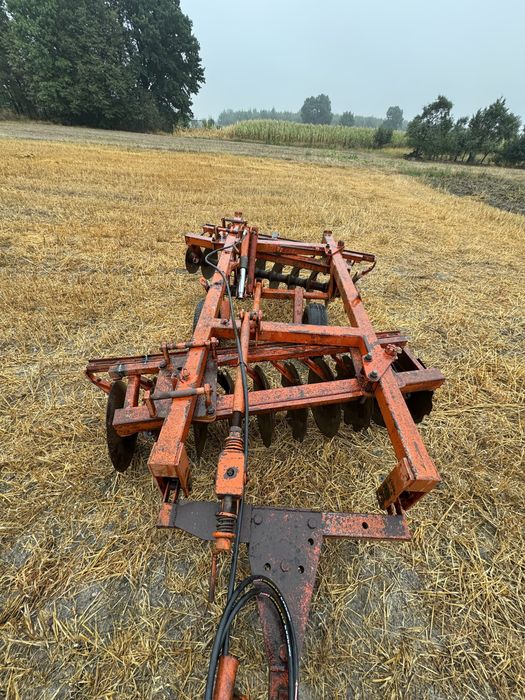Talerzówka ciagana 2,4m ciężka brona talerzowa